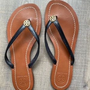 Tory Burch leather thong sandal